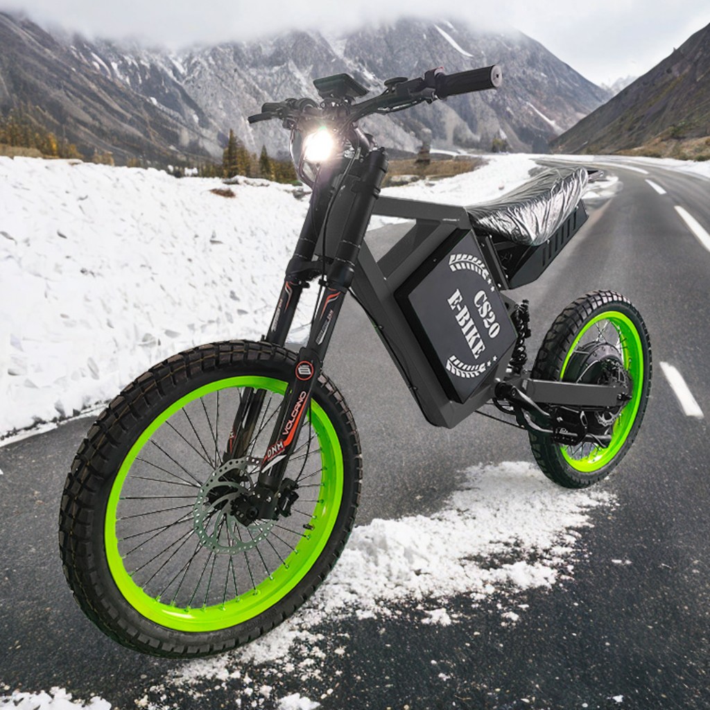 สกู๊ตเตอร์ไฟฟ้าทรงพลังสำหรับผู - 72V 12000W Electric Dirt Bike บทวิจารณ์และราคา