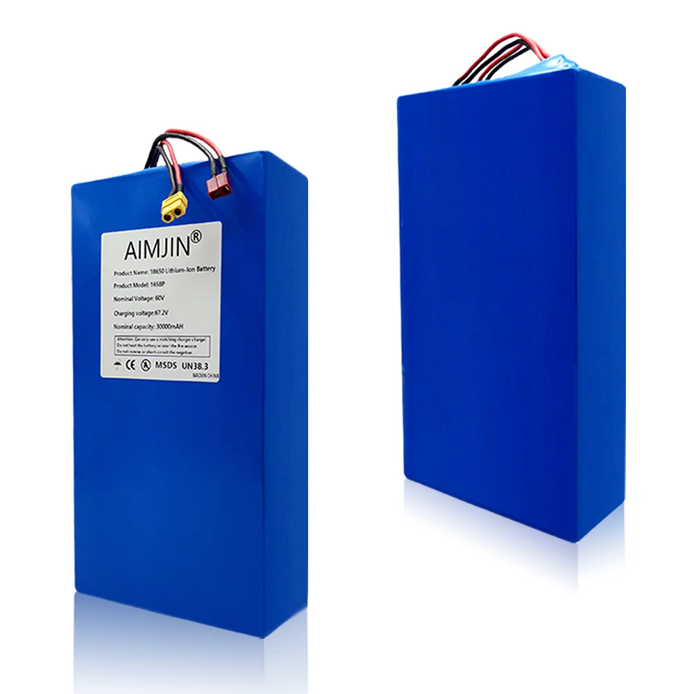 16S8P 60V แบตเตอรี่ลิเธียม 186 - 60V 30Ah Electric Scooter Battery บทวิจารณ์และราคา