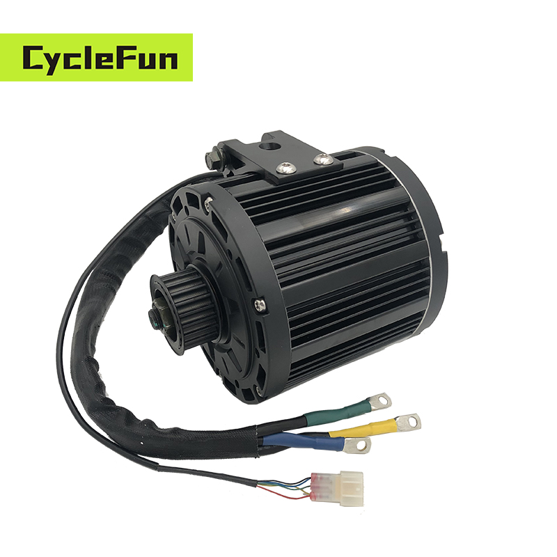 มอเตอร์ QS138 90H แบบ Mid-Driv - Electric Motorcycle Conversion Kit 72V บทวิจารณ์และราคา