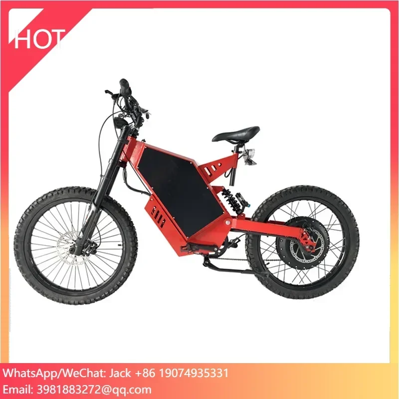 จักรยานไฟฟ้าแบบเร็ว จักรยานวิบ - 72V 12000W Electric Dirt Bike บทวิจารณ์และราคา