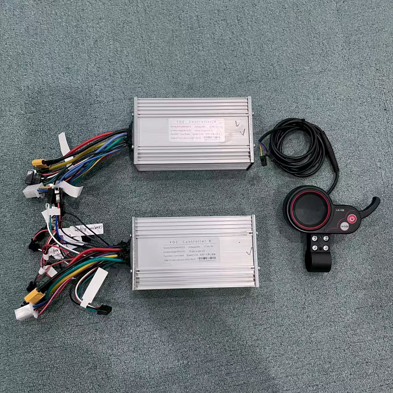 ตัวควบคุมความเร็ว FOC สำหรับสก - 60V 5600W Dual Motor Electric Scooter บทวิจารณ์และราคา