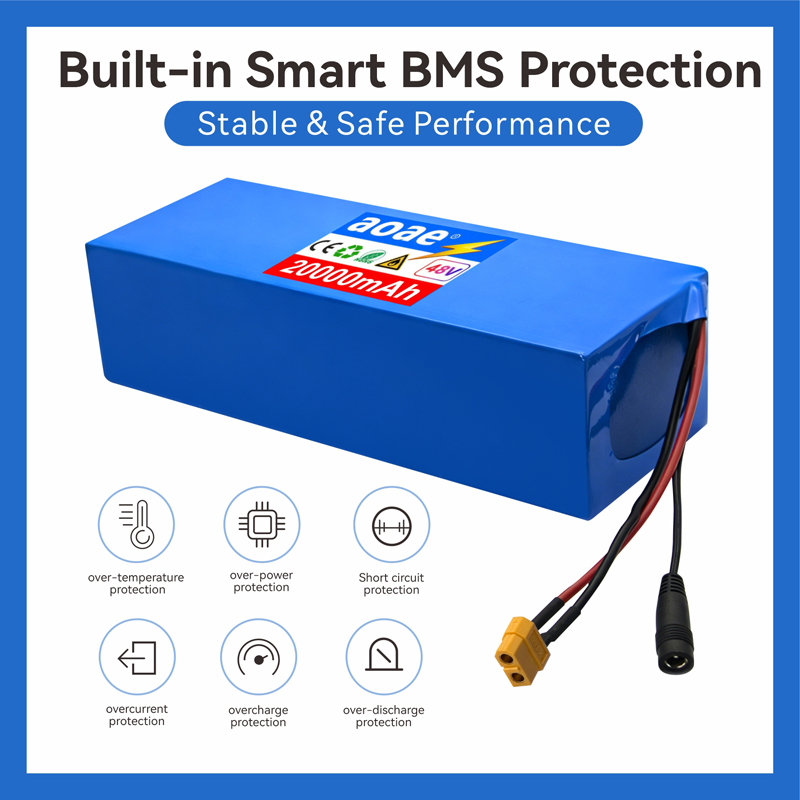 แบตเตอรี่สกู๊ตเตอร์ไฟฟ้า 48V 1 - 60V 30Ah Electric Scooter Battery บทวิจารณ์และราคา